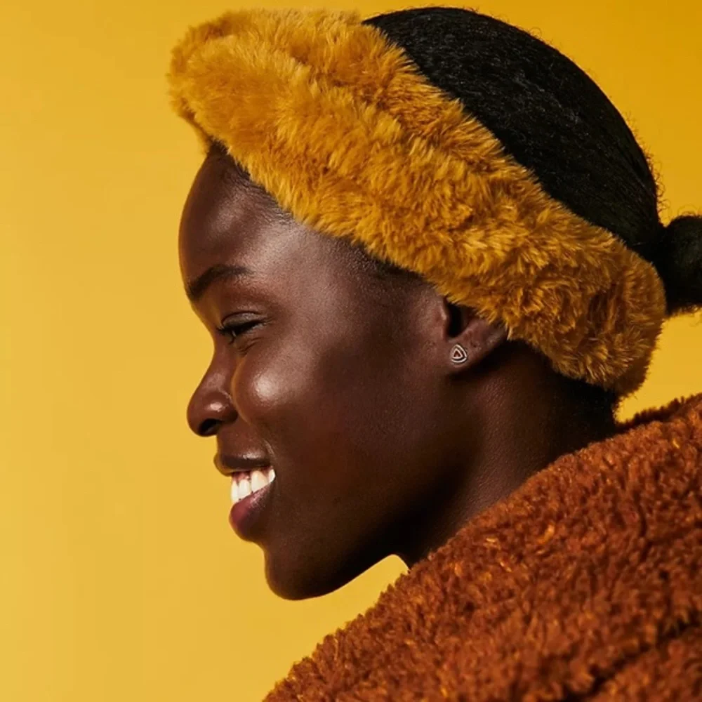 Faux Fur Twist Ear Warmers